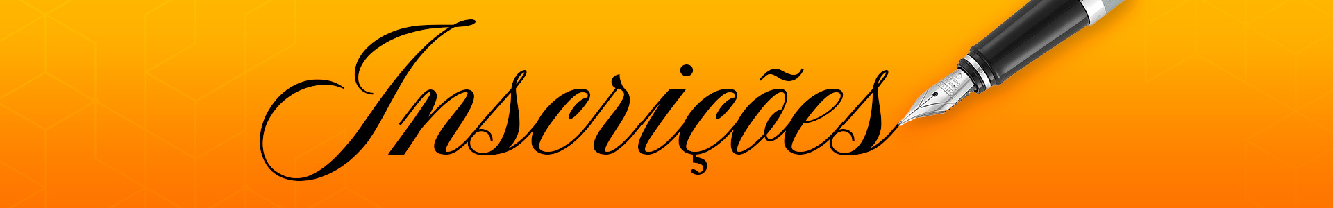 Chamada para inscrições